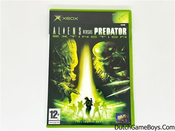 Grote foto xbox classic aliens versus predator extinction new sticker sealed spelcomputers games overige xbox games