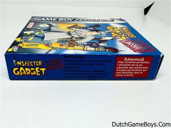 Grote foto gameboy advance gba inspector gadget advance mission eur spelcomputers games overige nintendo games