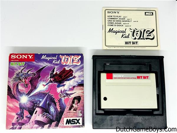 Grote foto msx magical kid wiz spelcomputers games overige games