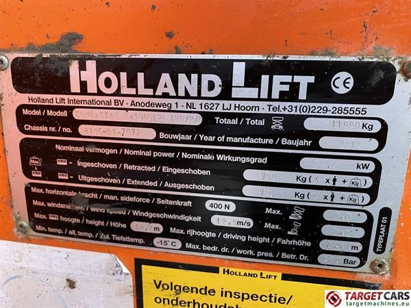 Grote foto holland lift b 195dl25 4wd diesel 4x4 scissor work lift 2150cm doe het zelf en verbouw hoogwerkers