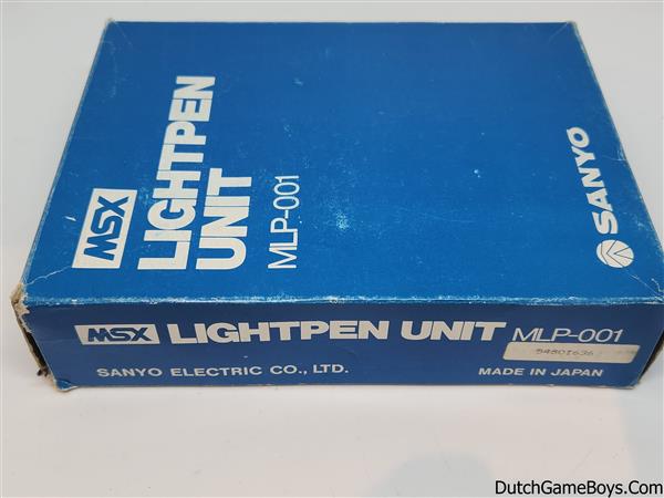 Grote foto msx sanyo lightpen unit mlp 001 boxed spelcomputers games overige games