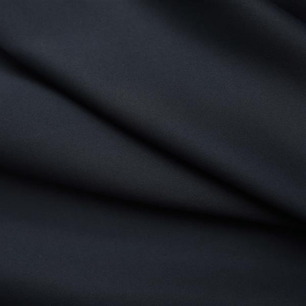 Grote foto vidaxl gordijn verduisterend met haken 290x245 cm zwart huis en inrichting gordijnen en lamellen