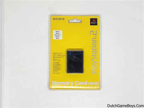 Grote foto playstation 2 ps2 memory card 8 mb original new on blister spelcomputers games overige