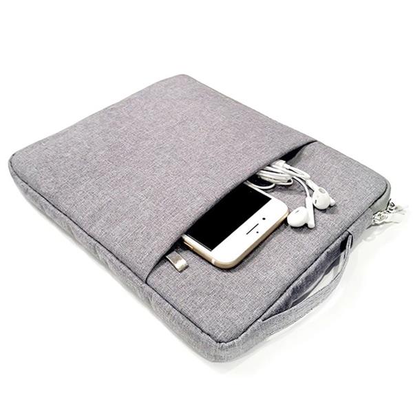 Grote foto drphone s05 tablet laptop beschermhoes cover tot 11 12 inch sleeve met handvat grijs telecommunicatie mobieltjes