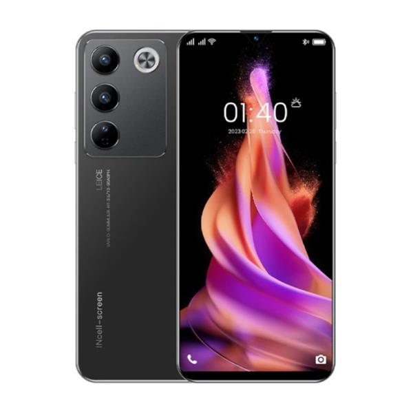 Grote foto c55 pro smartphone zwart android 13 8 gb ram 128 gb opslag 48mp camera 5200mah batterij telecommunicatie mobieltjes