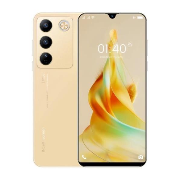 Grote foto c55 pro smartphone goud android 13 8 gb ram 256 gb opslag 48mp camera 5200mah batterij telecommunicatie mobieltjes