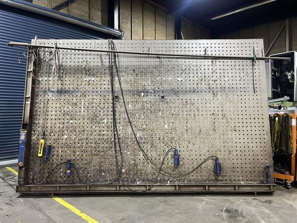 Grote foto hydraulische opsluitbank lijmpers van duin 5000x3000mm doe het zelf en verbouw ijzerwaren en bevestigingsmiddelen