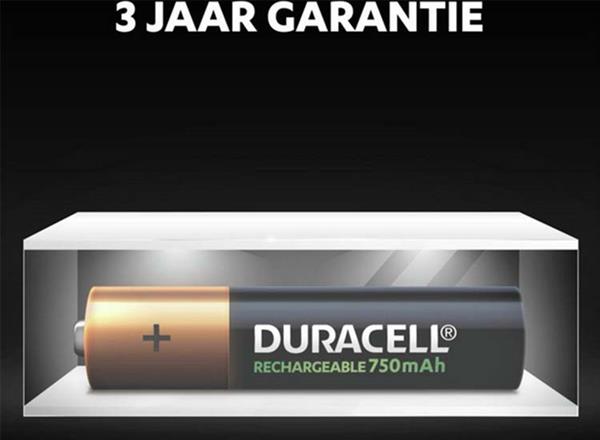 Grote foto 8 duracell rechargeable aaa 750mah batterijen oplaadbare batterijen audio tv en foto algemeen