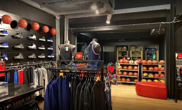 Grote foto wilson nba new york knicks composite indoor outdoor basketbal 7 sport en fitness basketbal