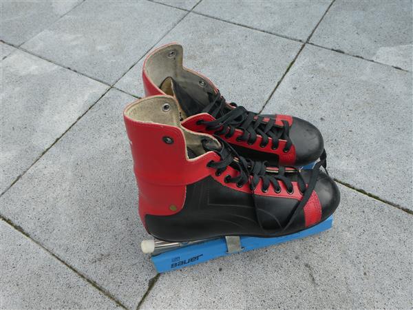 Grote foto ijshockey schaatsen sport en fitness schaatsen