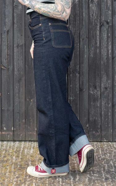 Grote foto rumble 59 marlene jeans the riveter. kleding dames broeken en pantalons