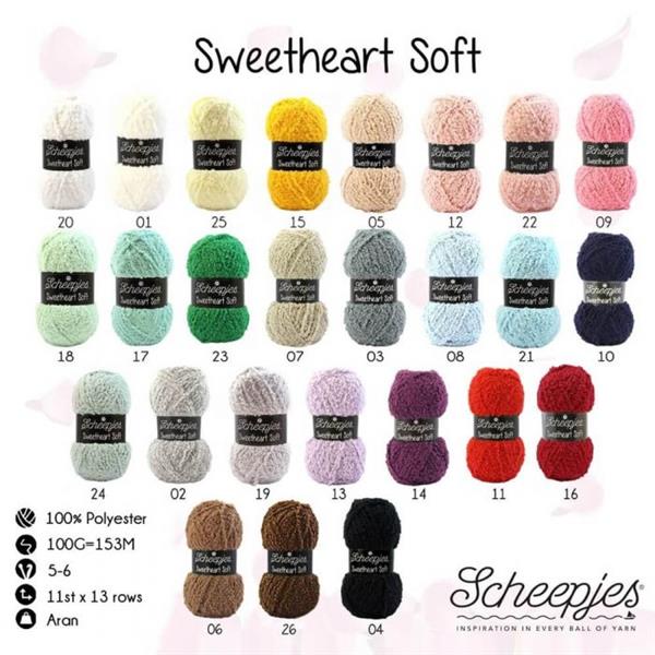 Grote foto scheepjes sweetheart soft 100 gram 002 grijs verzamelen overige verzamelingen