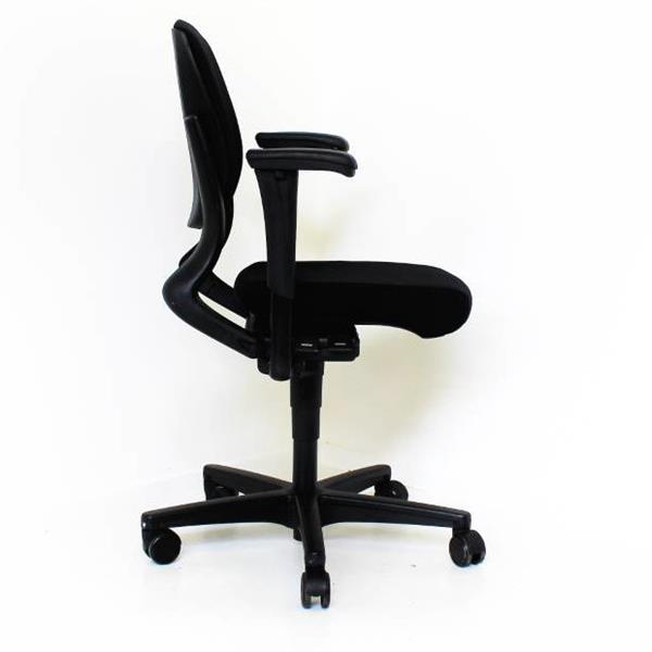 Grote foto 230 bureaustoel zwart zwart nieuwe stof huis en inrichting stoelen