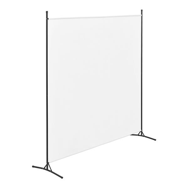 Grote foto tuinscherm tarazona scheidingswand 175x176 cm wit tuin en terras hekken en schuttingen