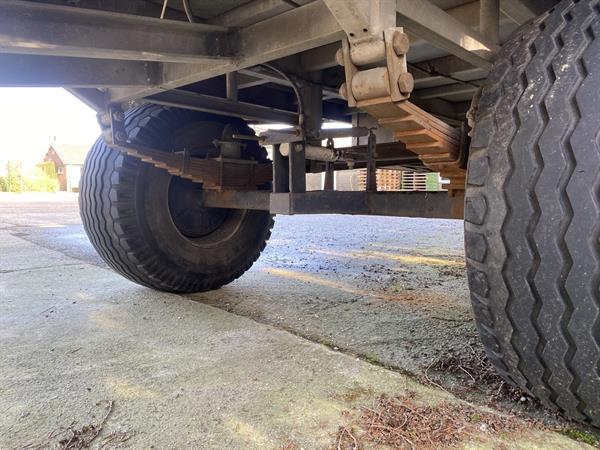 Grote foto gwl landbouwwagen platte wagen agrarisch aanhangwagens