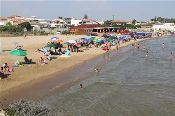 Grote foto camping in sicili vakantie italie