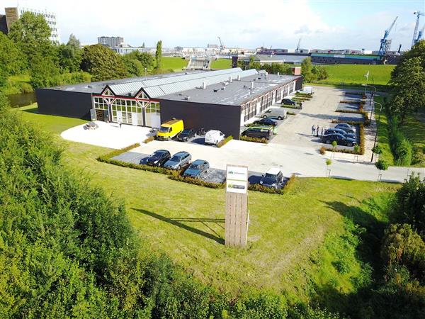 Grote foto te huur bedrijfspand visserijweg 2 farmsum huizen en kamers bedrijfspanden