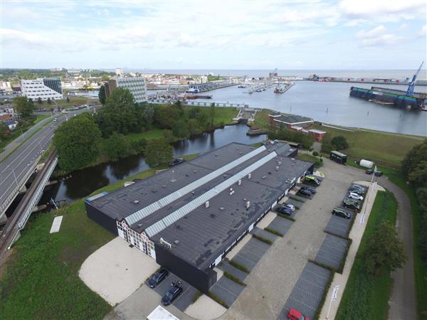 Grote foto te huur bedrijfspand visserijweg 2 farmsum huizen en kamers bedrijfspanden