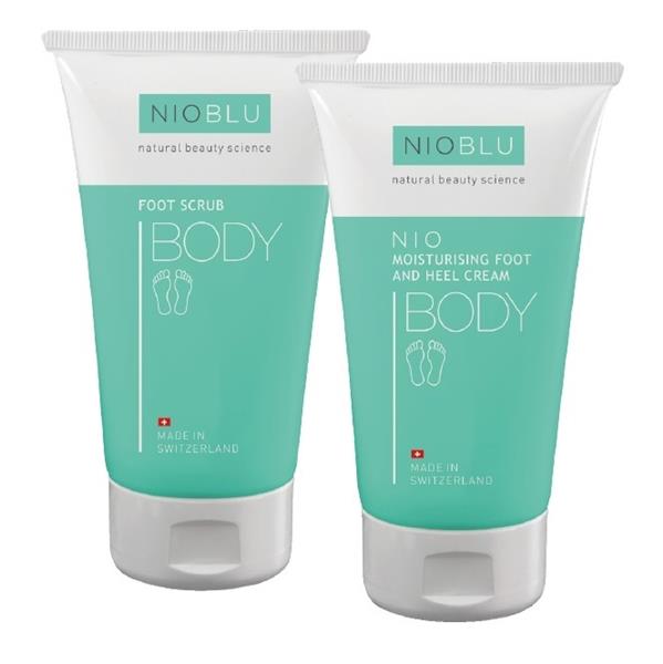 Grote foto set nioblu duo foot beauty en gezondheid lichaamsverzorging