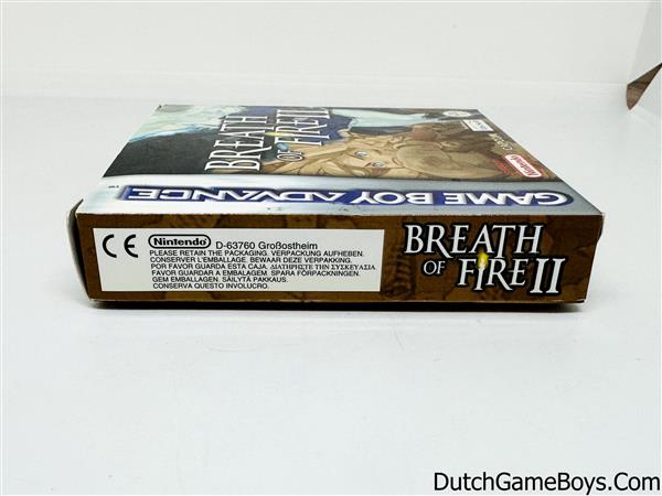 Grote foto gameboy advance gba breath of fire ii eur spelcomputers games overige nintendo games