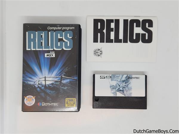 Grote foto msx bothtec relics spelcomputers games overige games