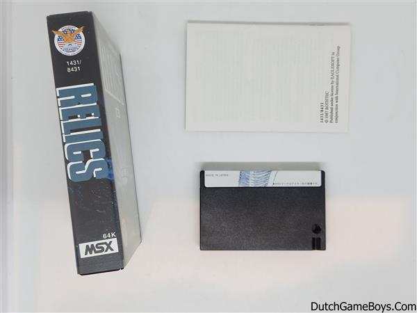 Grote foto msx bothtec relics spelcomputers games overige games