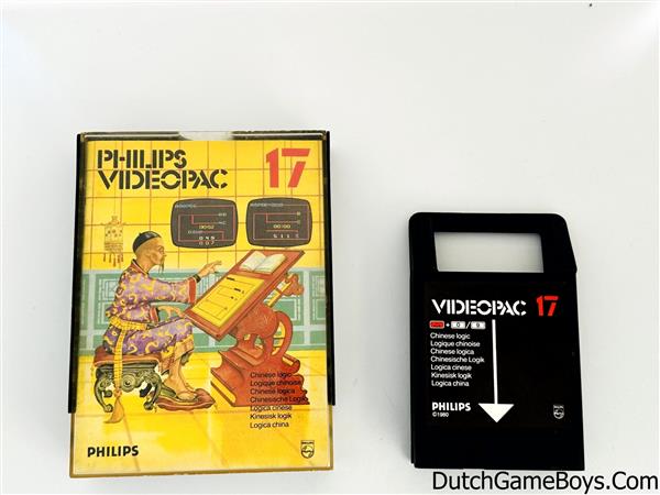 Grote foto philips videopac nr 17 chinese logic spelcomputers games overige merken
