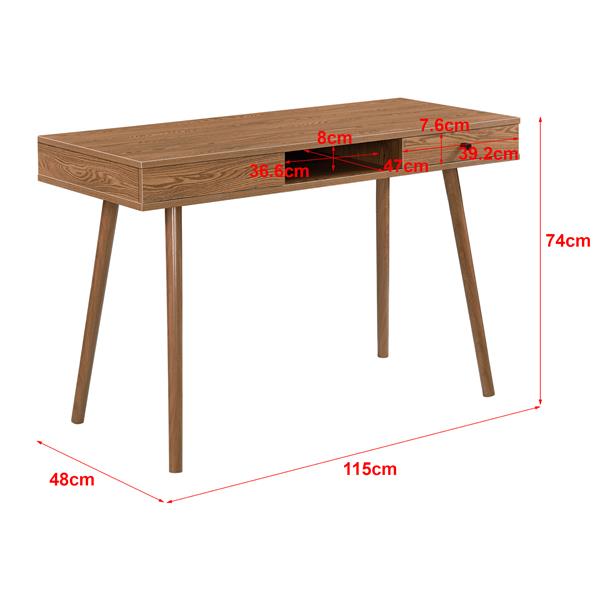 Grote foto bureau laptoptafel habo 115x48x74 cm houtkleurig huis en inrichting stoelen