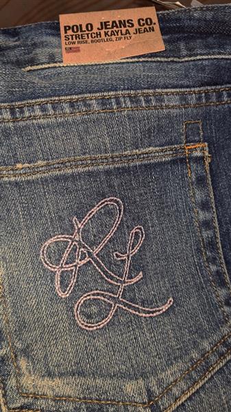 Grote foto ralph lauren nieuwe jeans spatjes 28 29 32 125 kleding dames spijkerbroeken en jeans