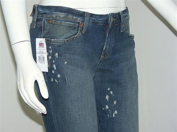 Grote foto ralph lauren nieuwe jeans spatjes 28 29 32 125 kleding dames spijkerbroeken en jeans