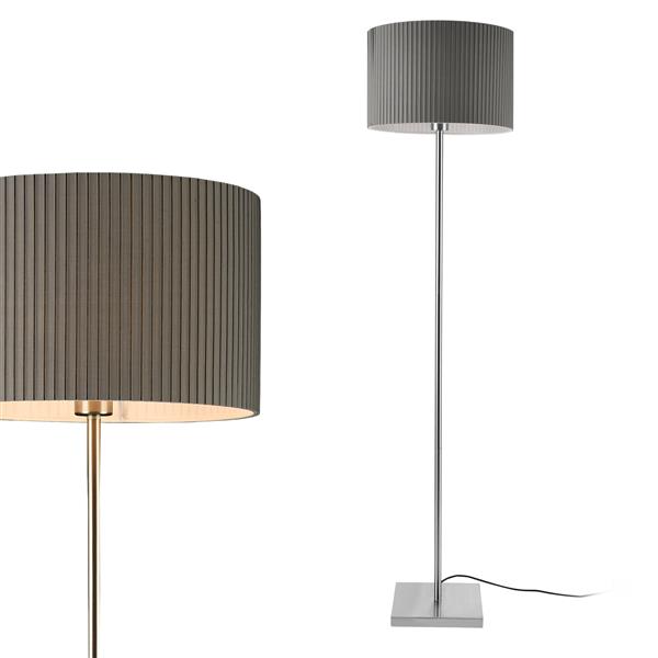 Grote foto vloerlamp staande lamp coimbra 151x 38 cm e27 grijs huis en inrichting overige