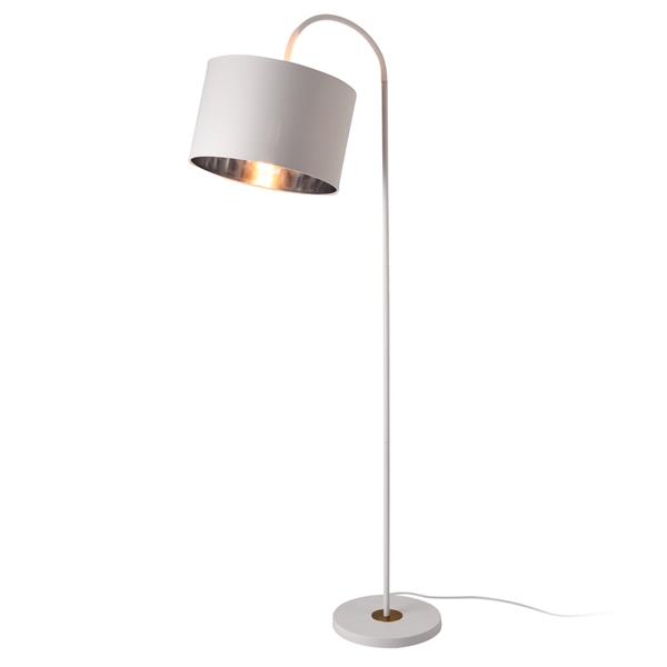 Grote foto vloerlamp staande lamp 173 cm toledo 1xe27 wit huis en inrichting overige