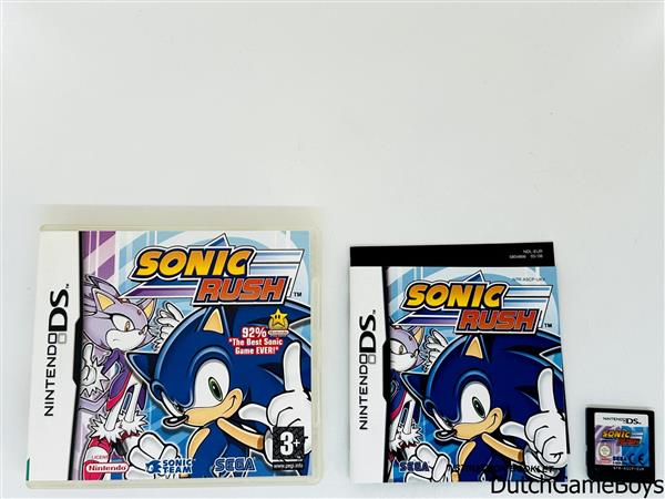 Grote foto nintendo ds sonic rush ukv spelcomputers games ds