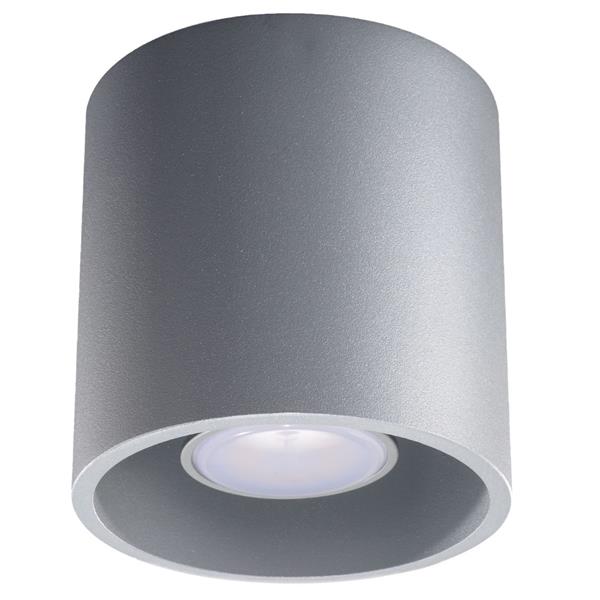 Grote foto plafondlamp orbis 1 grijs 10 cm x 10 cm gu10 ip20 230 v ac huis en inrichting overige