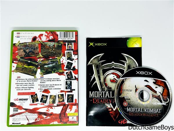Grote foto xbox classic mortal kombat deadly alliance spelcomputers games overige xbox games