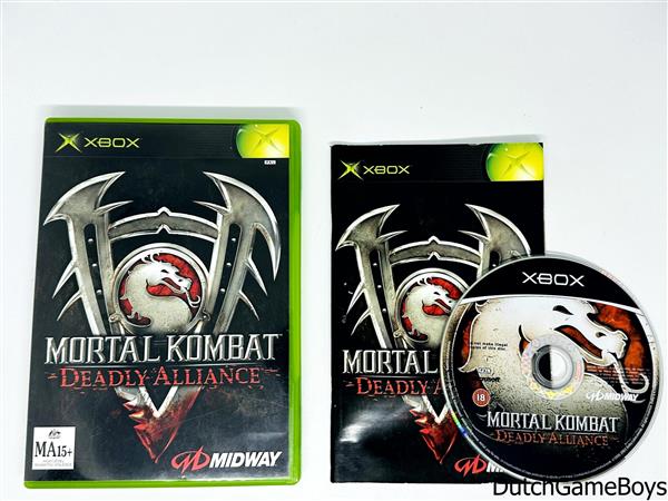 Grote foto xbox classic mortal kombat deadly alliance spelcomputers games overige xbox games
