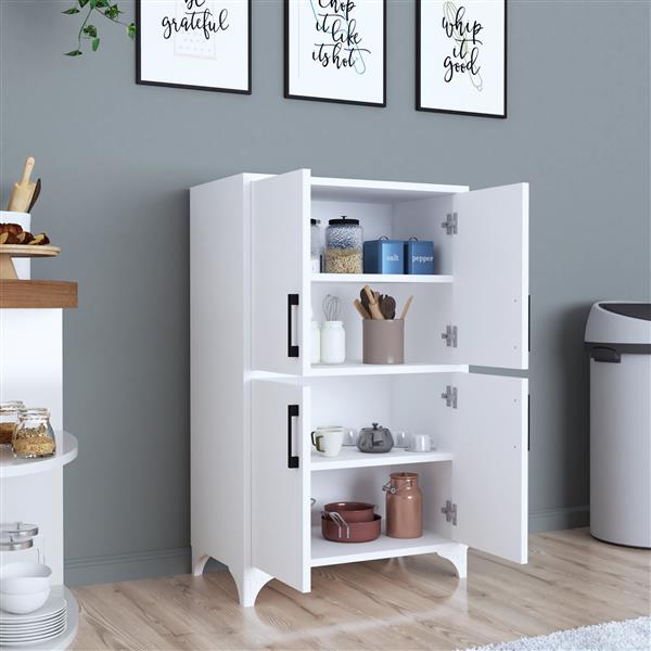 Grote foto en.casa kast h land commode 100x62 5x36 cm wit huis en inrichting overige