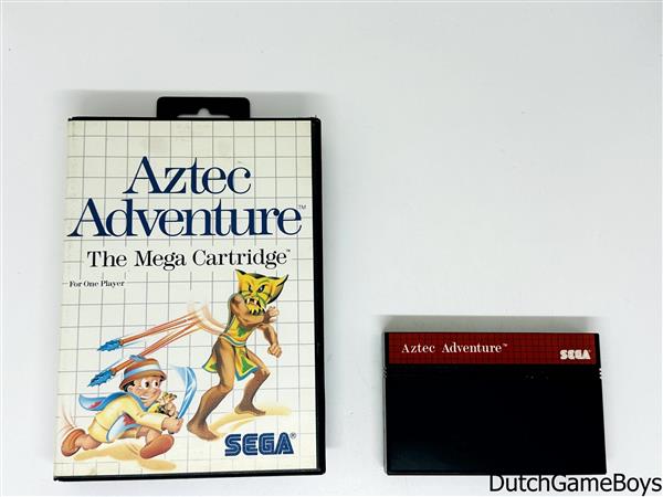 Grote foto sega master system aztec adventure spelcomputers games overige games
