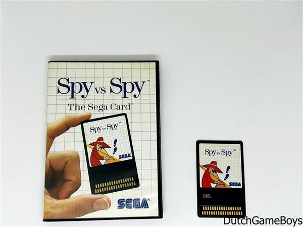 Grote foto sega master system spy vs. spy card game spelcomputers games overige games