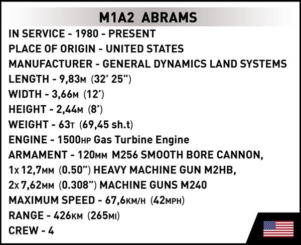 Grote foto cobi 2622 m1a2 abrams kinderen en baby overige