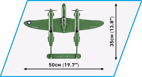 Grote foto cobi ww2 5726 p38h lightning kinderen en baby overige