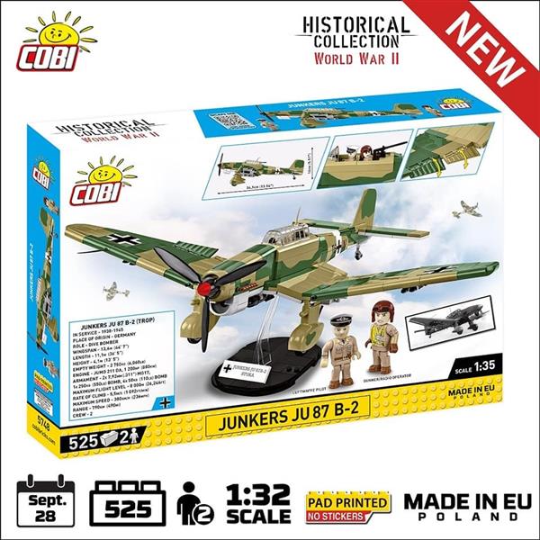 Grote foto cobi 5748 junkers ju 87 b2 stuka kinderen en baby overige