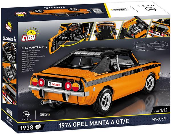 Grote foto cobi 24349 opel manta a gt e 1974 kinderen en baby overige