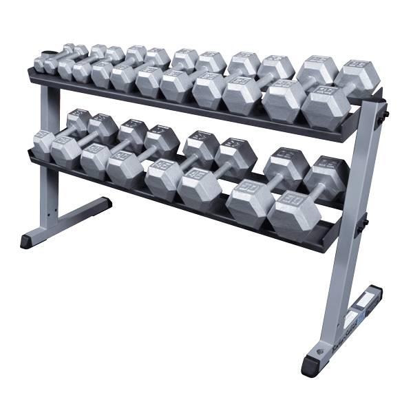 Grote foto body solid gdr60 dumbbell rack sport en fitness fitness