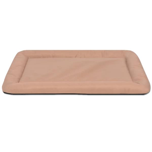 Grote foto vidaxl hondenmatras maat xl beige dieren en toebehoren toebehoren