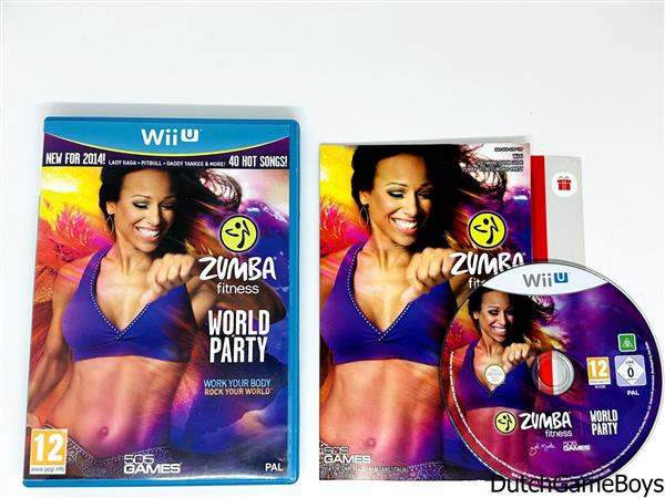 Grote foto nintendo wii u zumba fitness world party uxp english spelcomputers games overige games