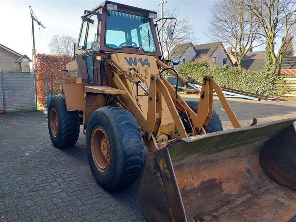 Grote foto case w14 shovel wiellader agrarisch shovels