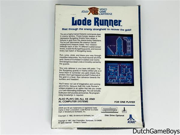 Grote foto atari xe lode runner new sealed spelcomputers games overige games