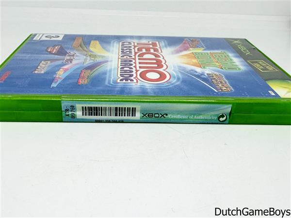 Grote foto xbox classic tecmo classic arcade new sticker sealed spelcomputers games overige xbox games