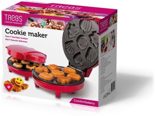 Grote foto trebs 99257 cookie maker cakemaker lichte gebruikssporen die duiden op eenmalig gebruik huis en inrichting keukenbenodigdheden